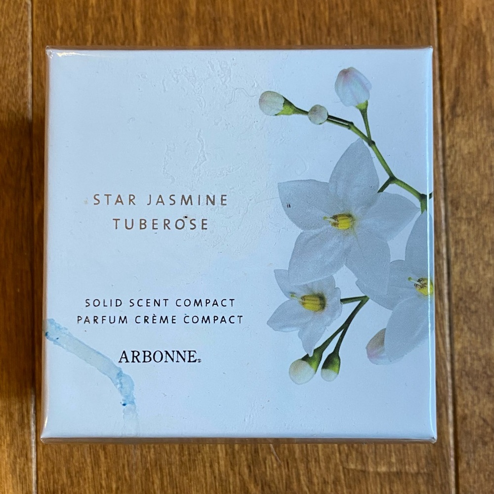 Arbonne Star Jasmine Tuberose Solid Scent Compact